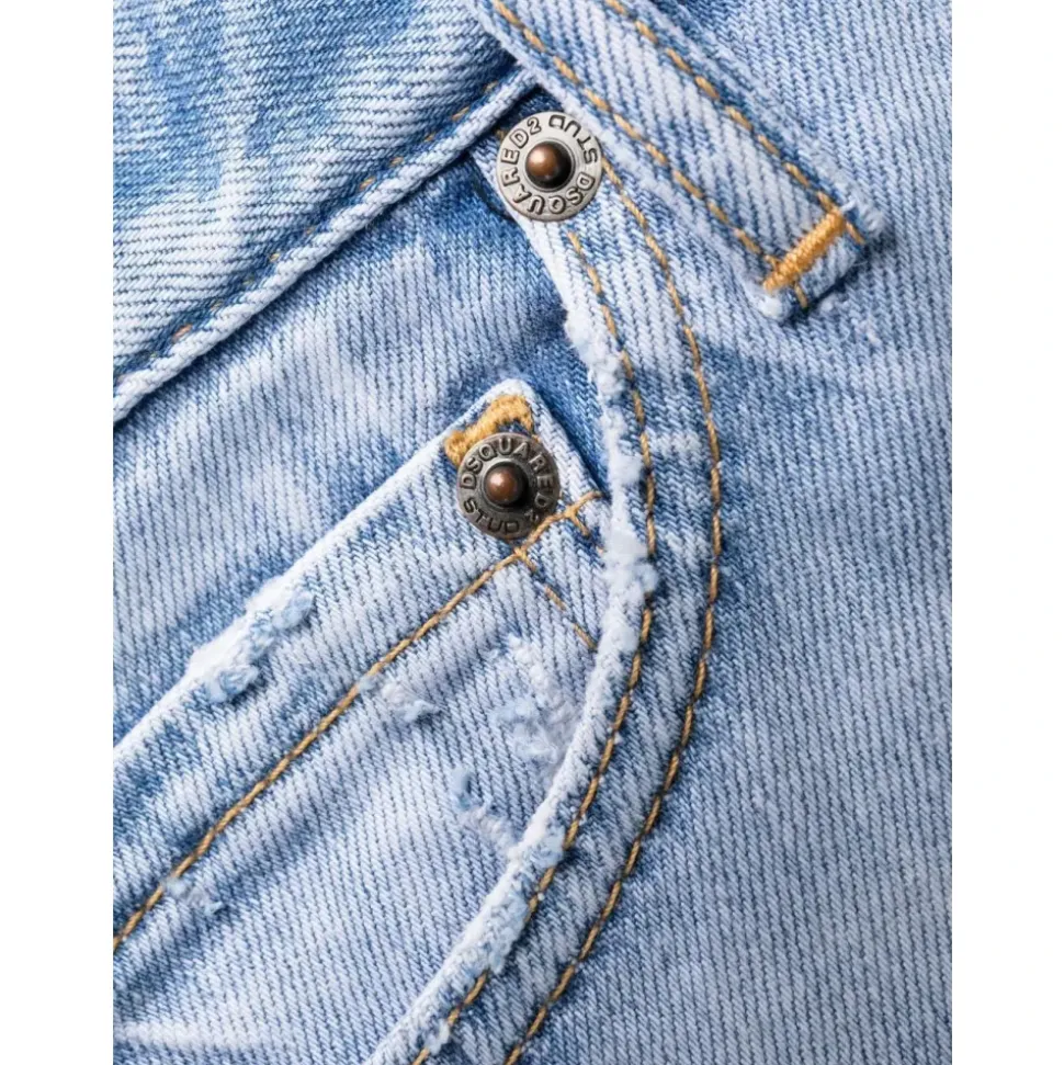 Jeans Slim Fit Cotone Elastan Italia