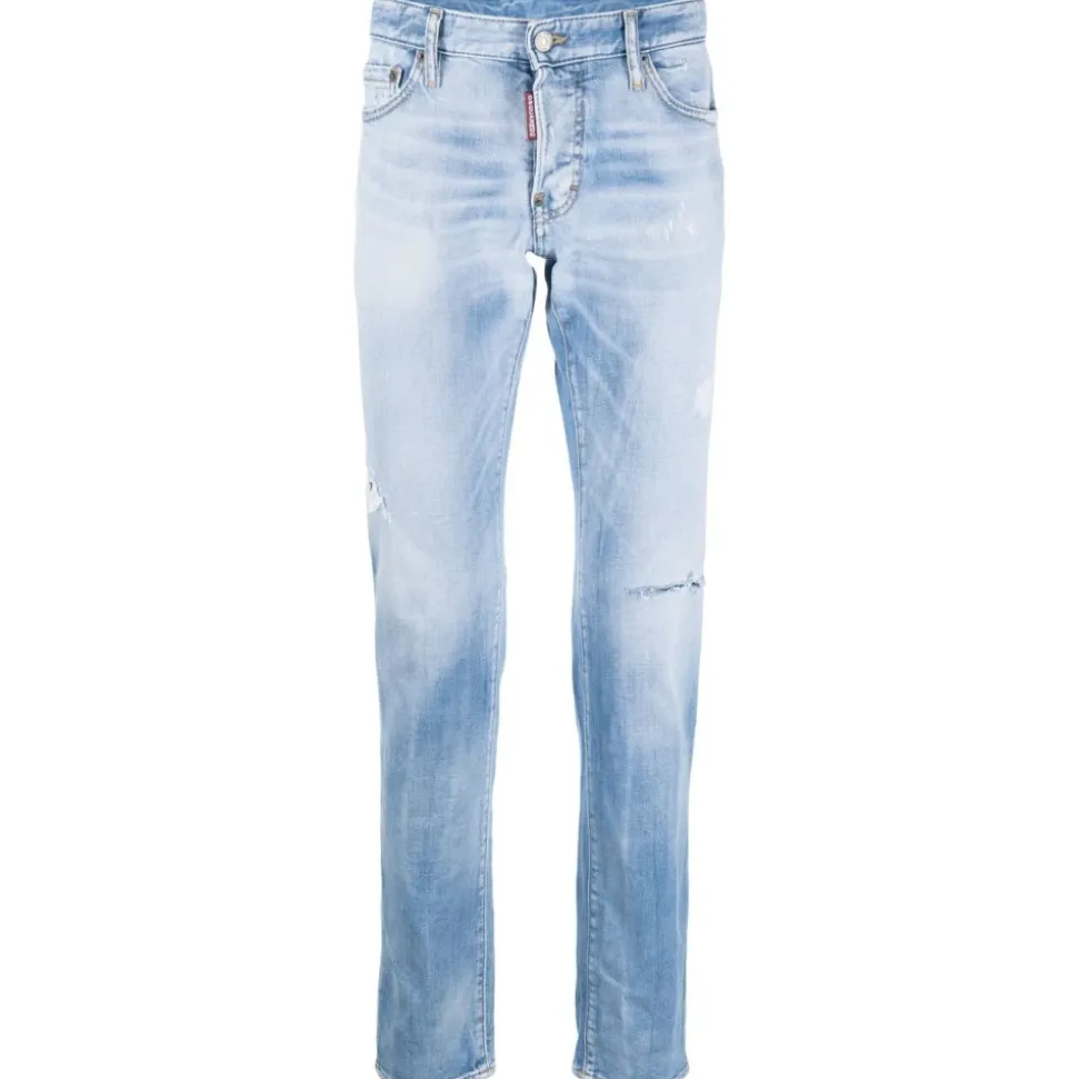 Jeans Slim Fit Cotone Elastan Italia