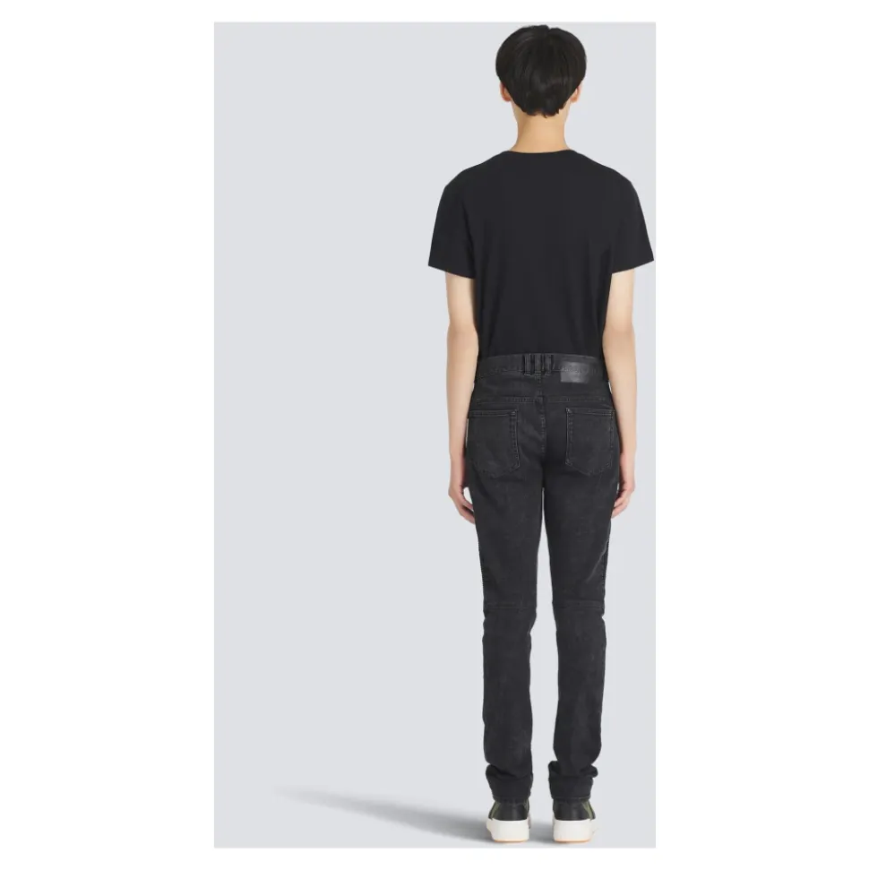 Jeans slim fit in cotone