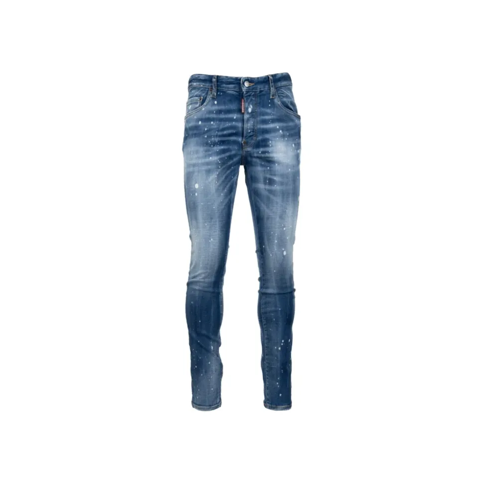 Jeans Uomo Bottone