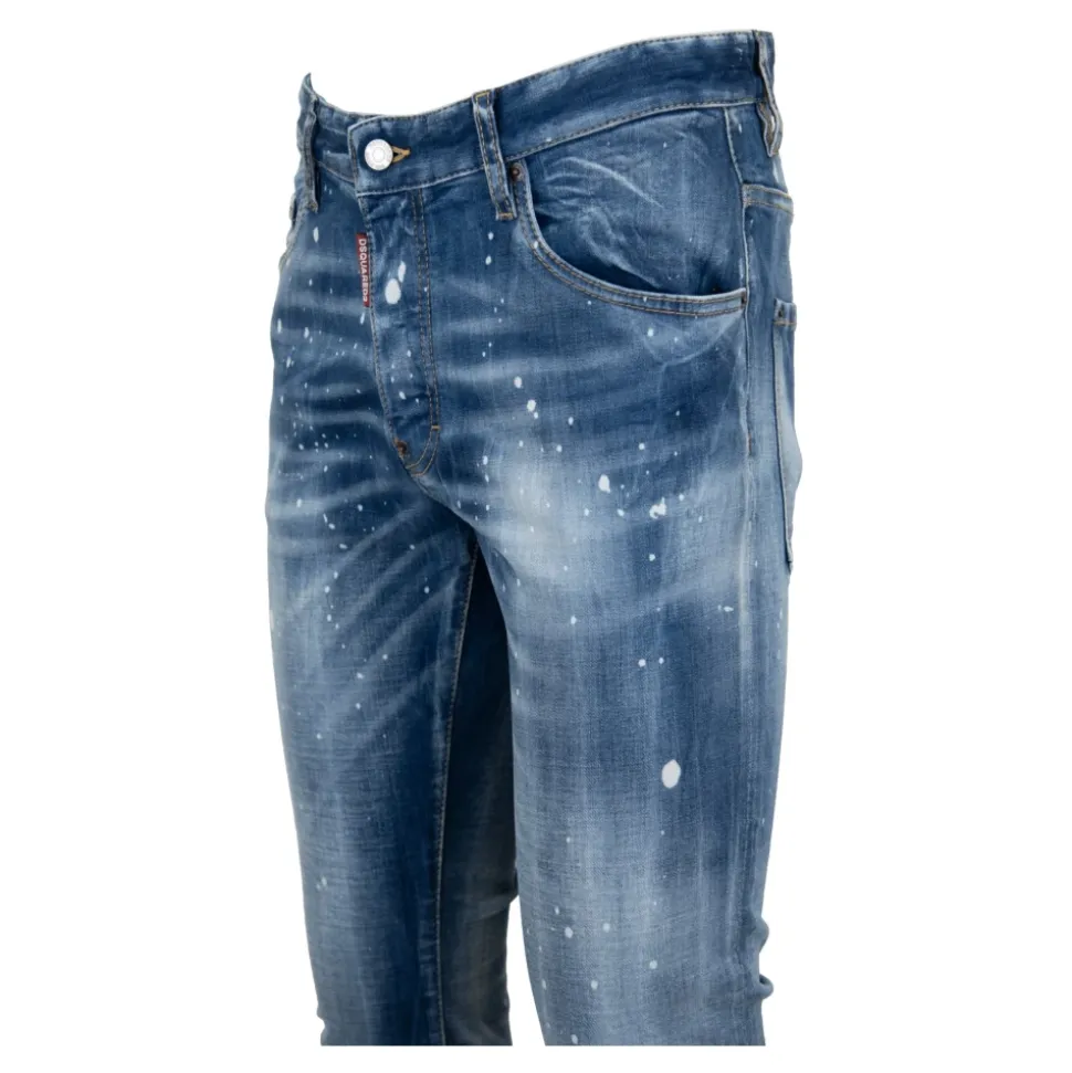 Jeans Uomo Bottone