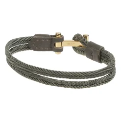 JM100-TLE001G Braided Nylon Bracelet