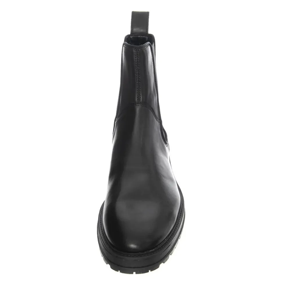 JOHNNY 2.0 COW LEATHER - Stivaletti alla Caviglia Uomo Neri Uomo VAGABOND