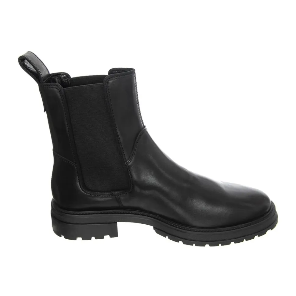 JOHNNY 2.0 COW LEATHER - Stivaletti alla Caviglia Uomo Neri Uomo VAGABOND