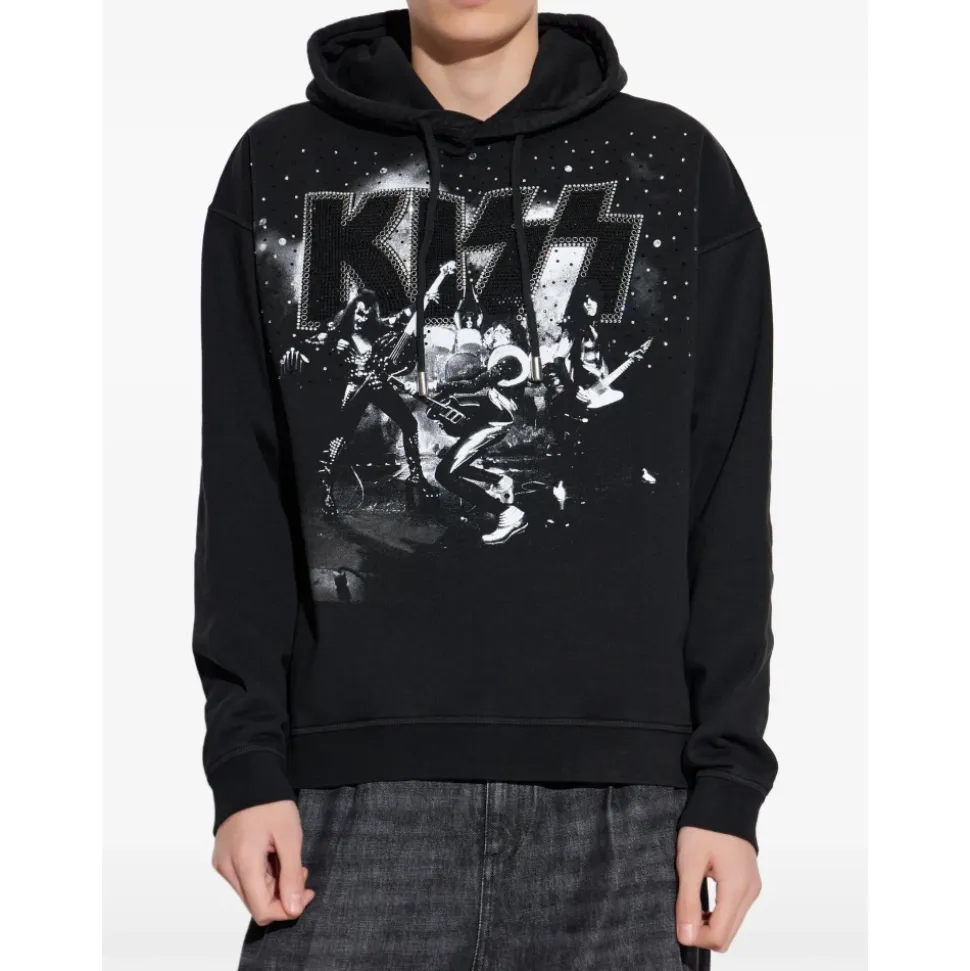 Kiss Relax Fit Hoodie