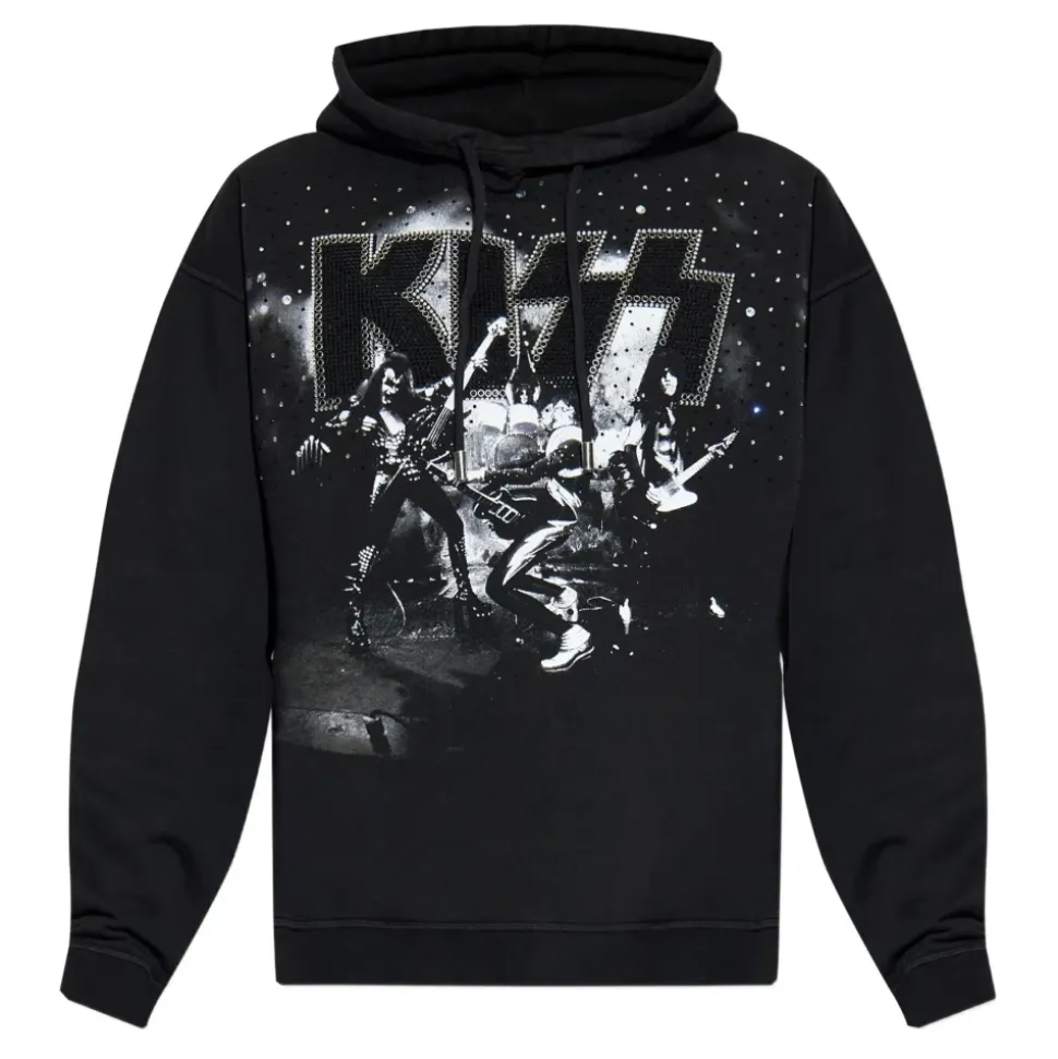 Kiss Relax Fit Hoodie