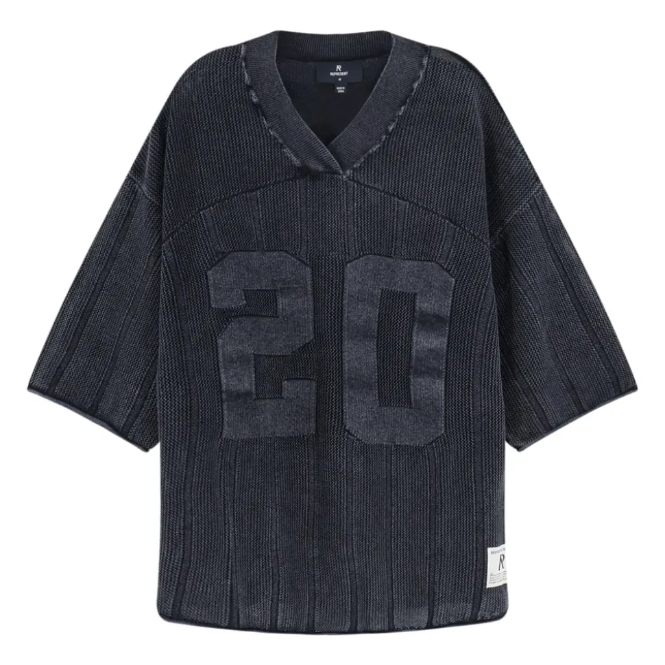 Knitted Varsity Jersey