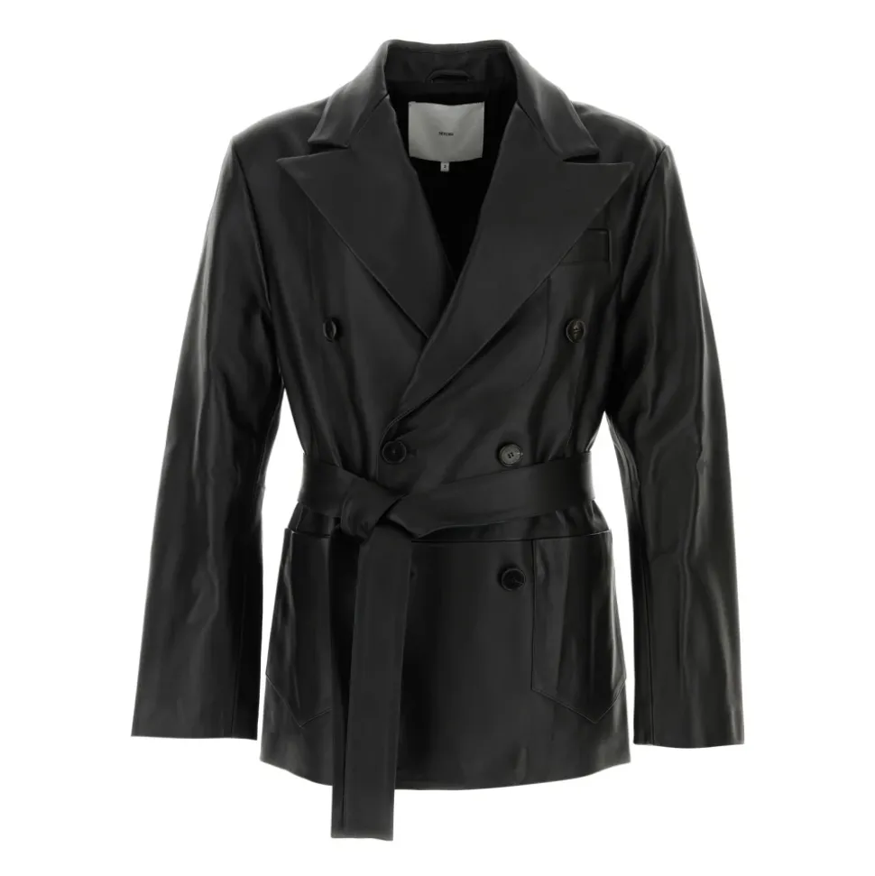 Leather Origami Jacket