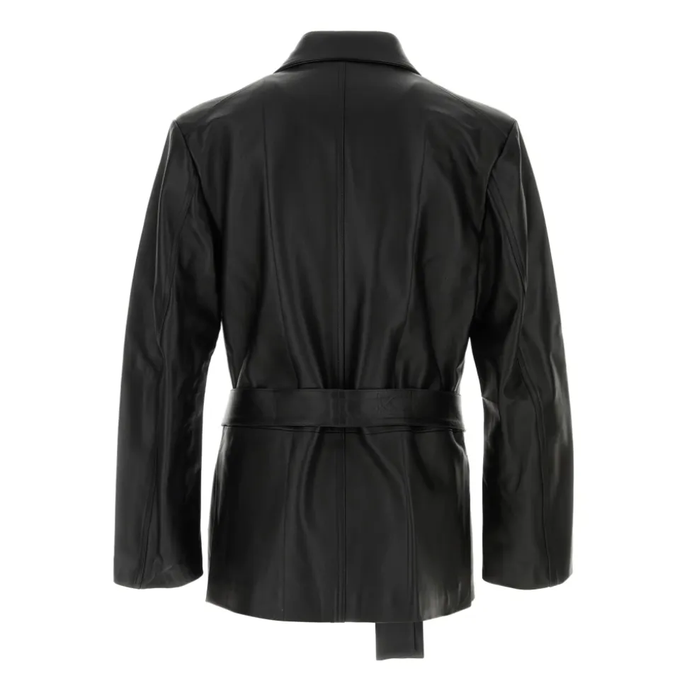 Leather Origami Jacket