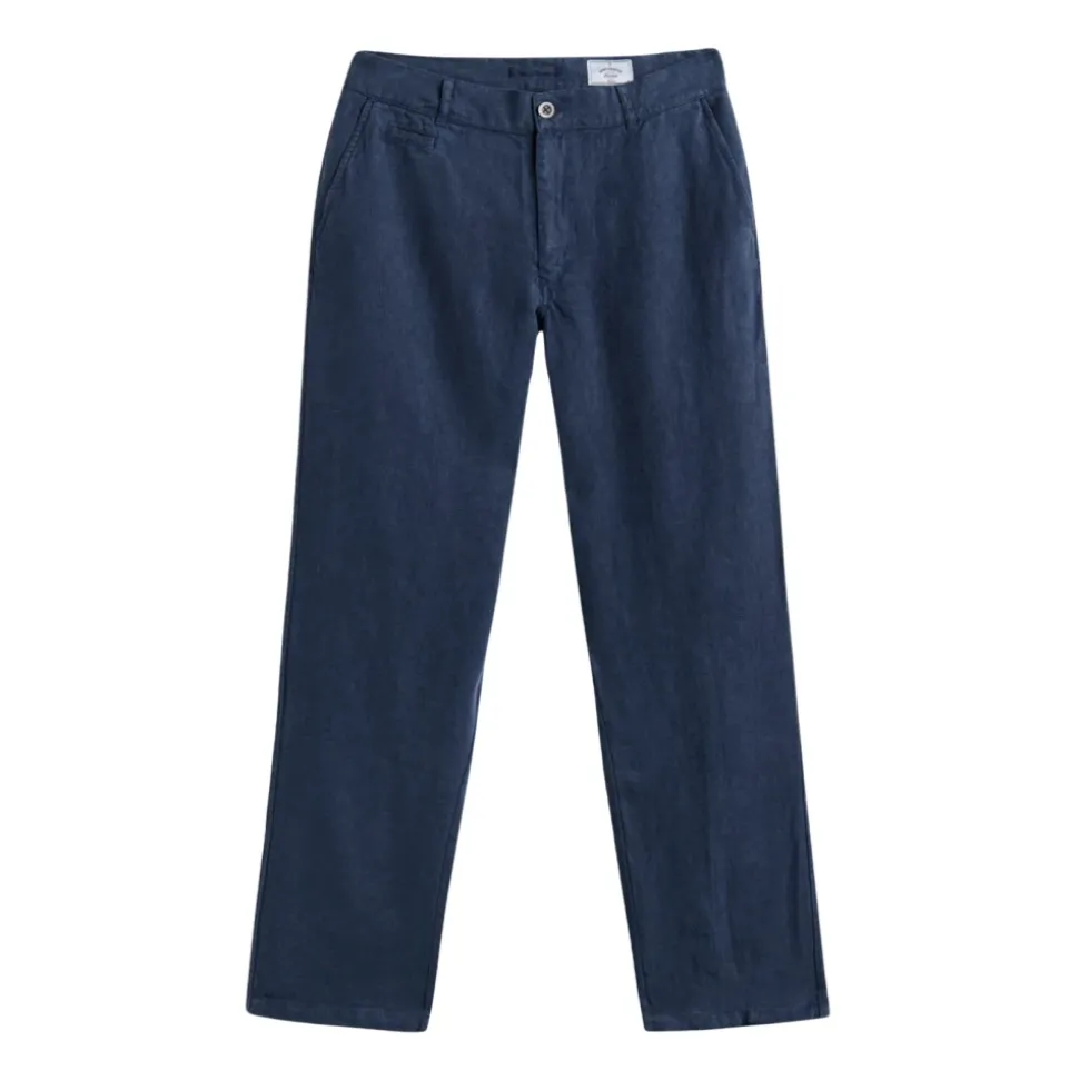 Linen Trousers Single Pleat