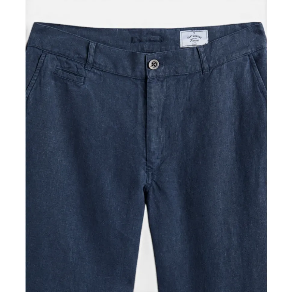 Linen Trousers Single Pleat