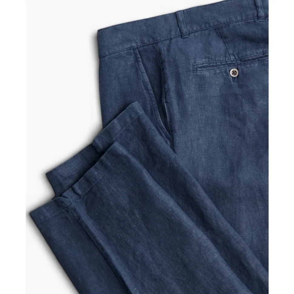 Linen Trousers Single Pleat