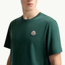 Logo Patch Cotton T-Shirt Pack of Three