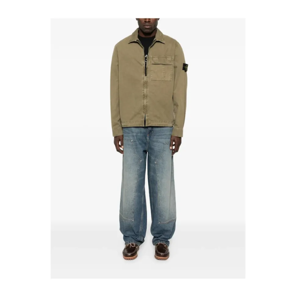 Logo Patch Overshirt