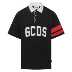 Logo Striped Polo Shirt