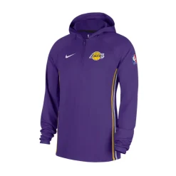 Los Angeles Lakers Zoned 1/4-Zip Hoodie