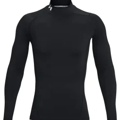 Maglia Compressione Allenamento Corsa Uomo Nero
