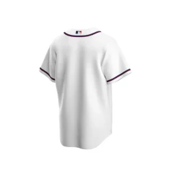 Maglia da baseball bianca Atlanta Braves