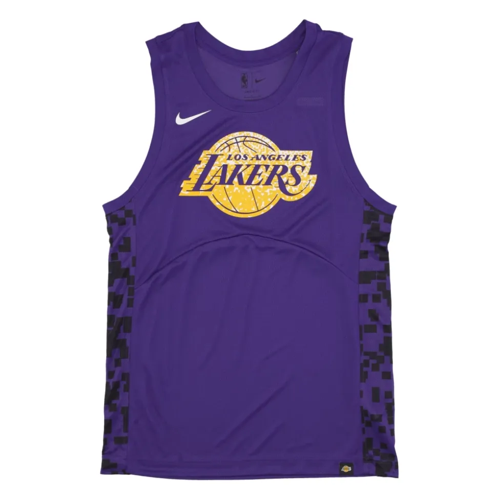 Maglia da Basket Los Angeles Lakers Viola
