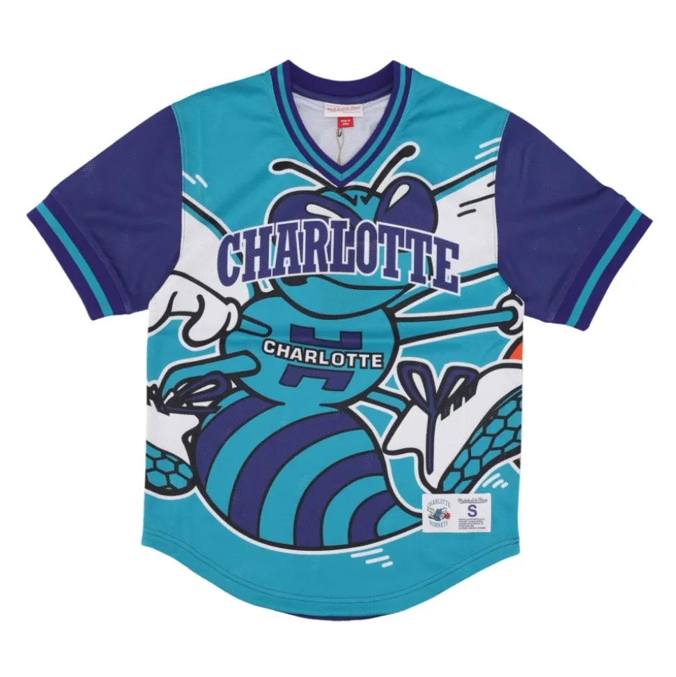 Maglia NBA Jumbotron con scollo a V in mesh