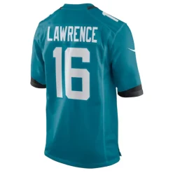 Maglia NFL Jaguars Trevor Lawrence Turchese