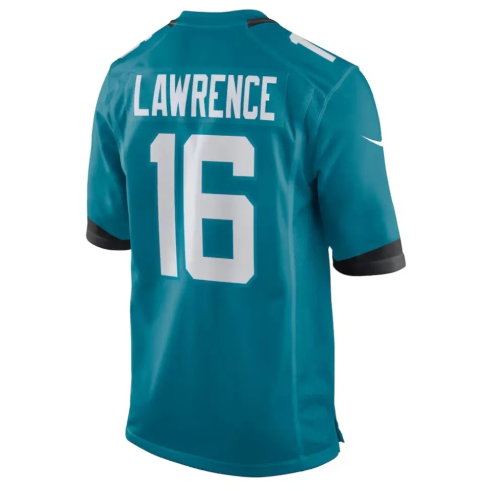 Maglia NFL Jaguars Trevor Lawrence Turchese