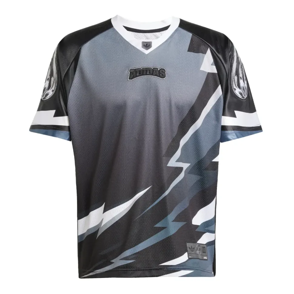 Maglia Squadra Nero Stile Sportivo