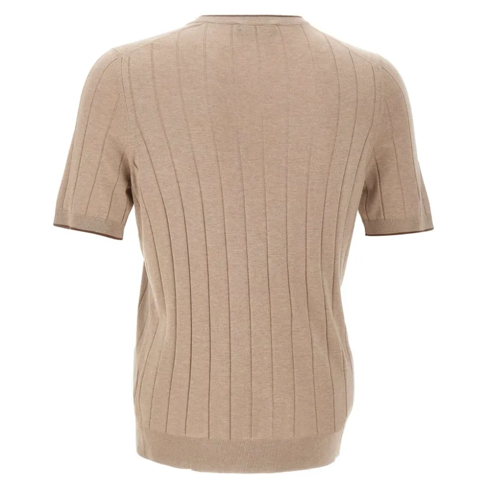 Maglia a Girocollo Maxi a Coste