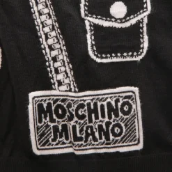 Maglia Senza Maniche in Lana Stile Couture