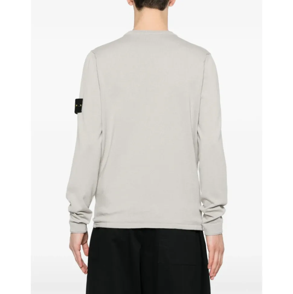 Maglione Girocollo con Patch