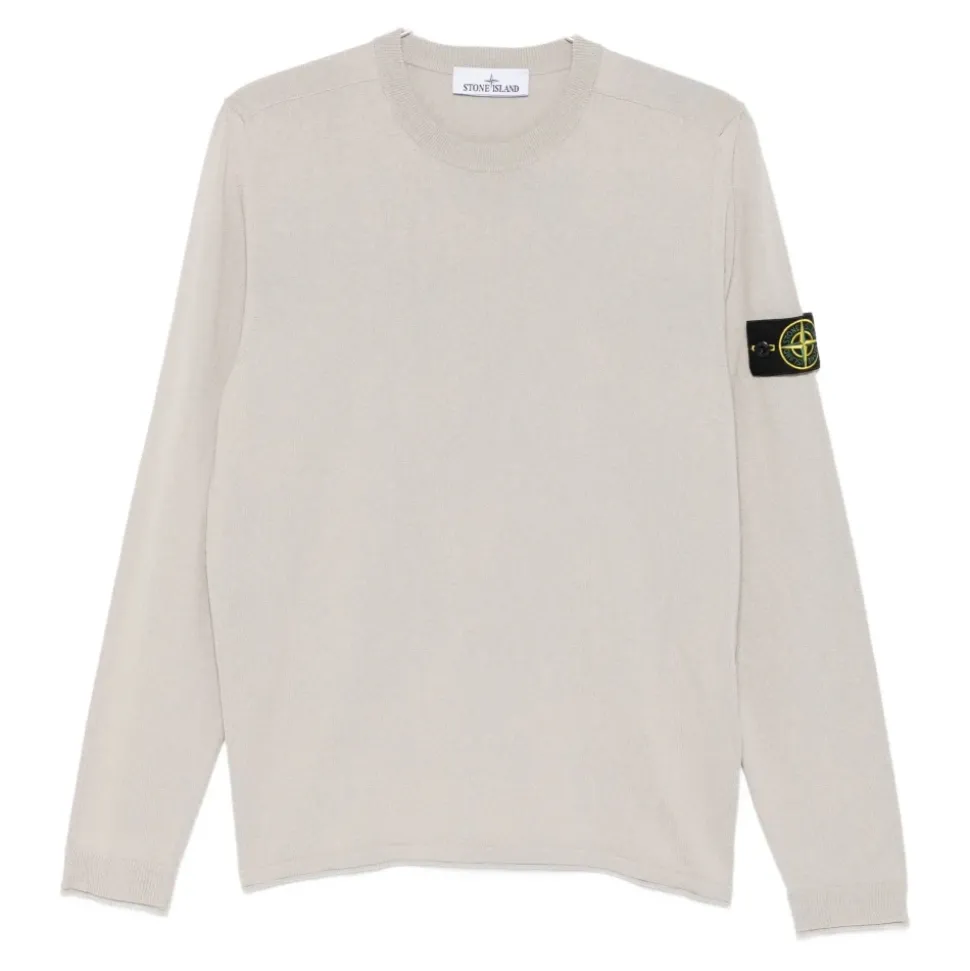 Maglione Girocollo con Patch