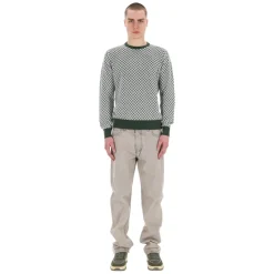 Maglione Iconico con Motivo Biscotto
