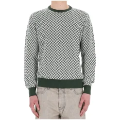 Maglione Iconico con Motivo Biscotto