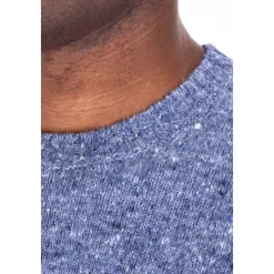Maglione in Cashmere Blu in Offerta