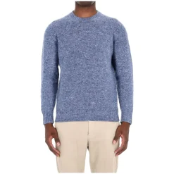 Maglione in Cashmere Blu in Offerta