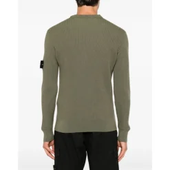 Maglione in Lana Vergine a Coste