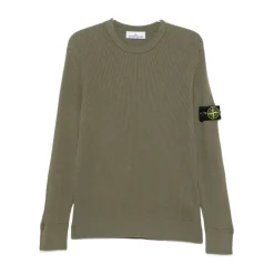 Maglione in Lana Vergine a Coste