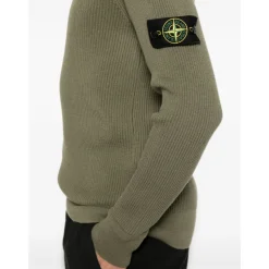 Maglione in Lana Vergine a Coste