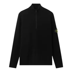 Maglione Regular-fit con mezza zip