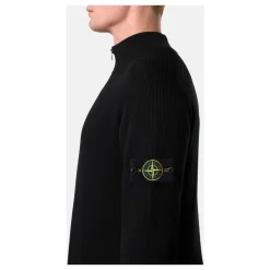 Maglione Regular-fit con mezza zip