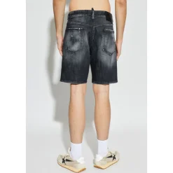 Marine Denim Shorts