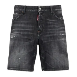 Marine Denim Shorts