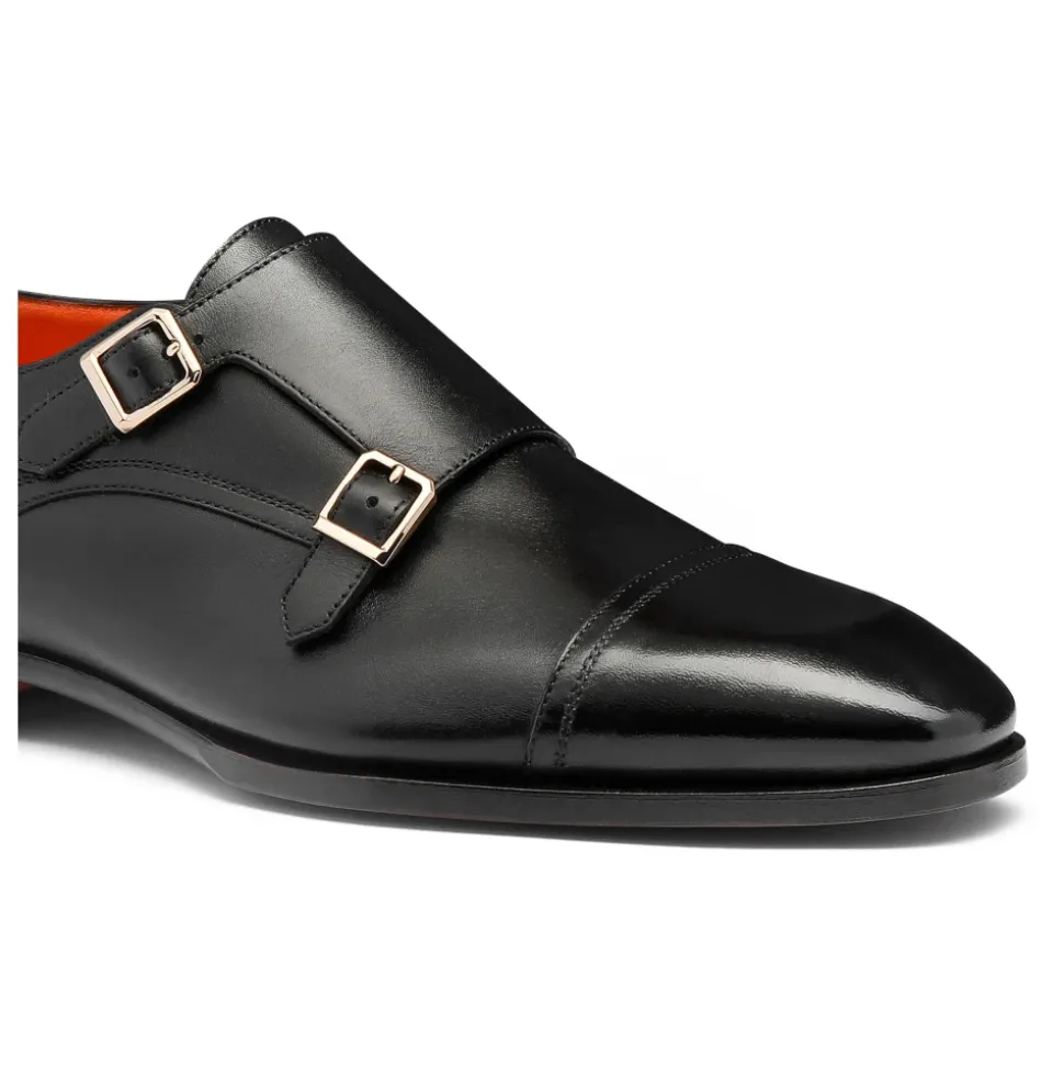 Men's double-buckle shoe