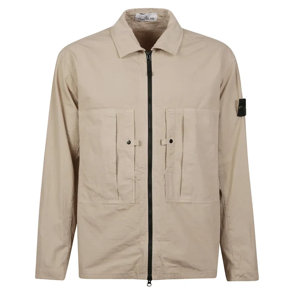 Mercerised Ripstop Overshirt