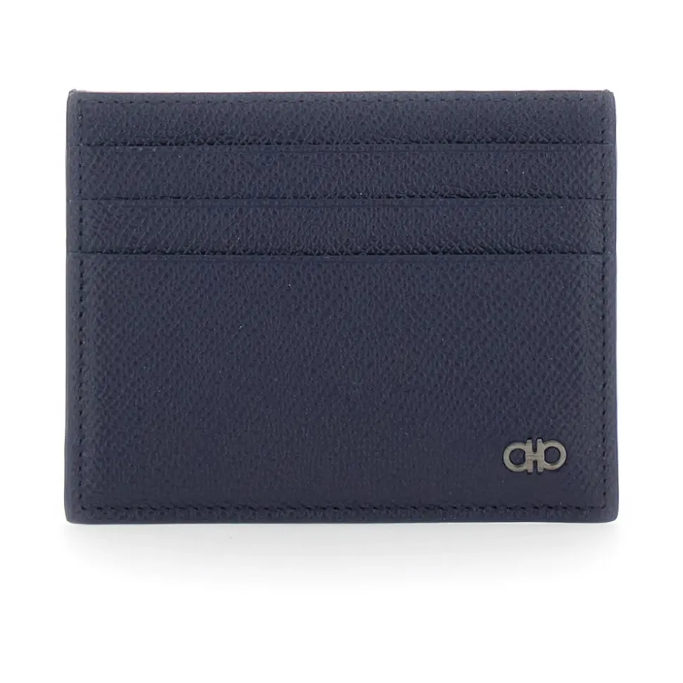Micro Gancini Card Holder