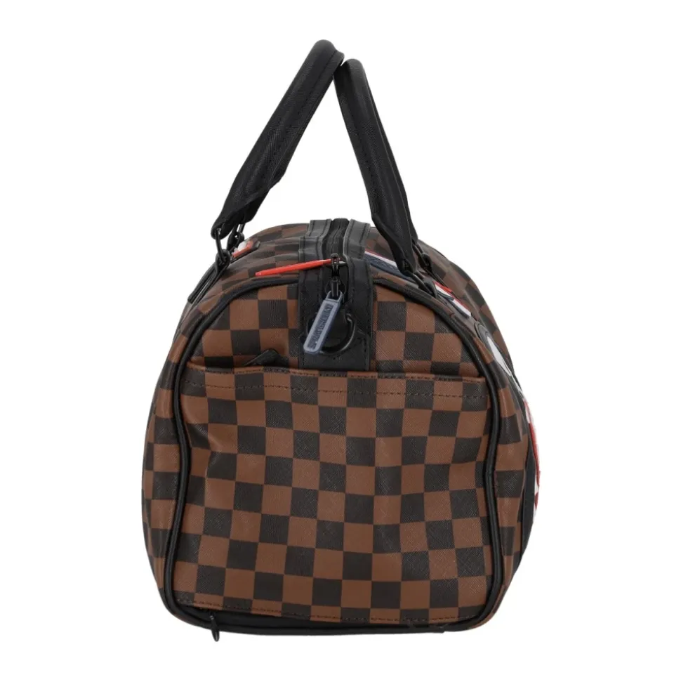 Mini Macchina Francese Borsone Marrone/Nero