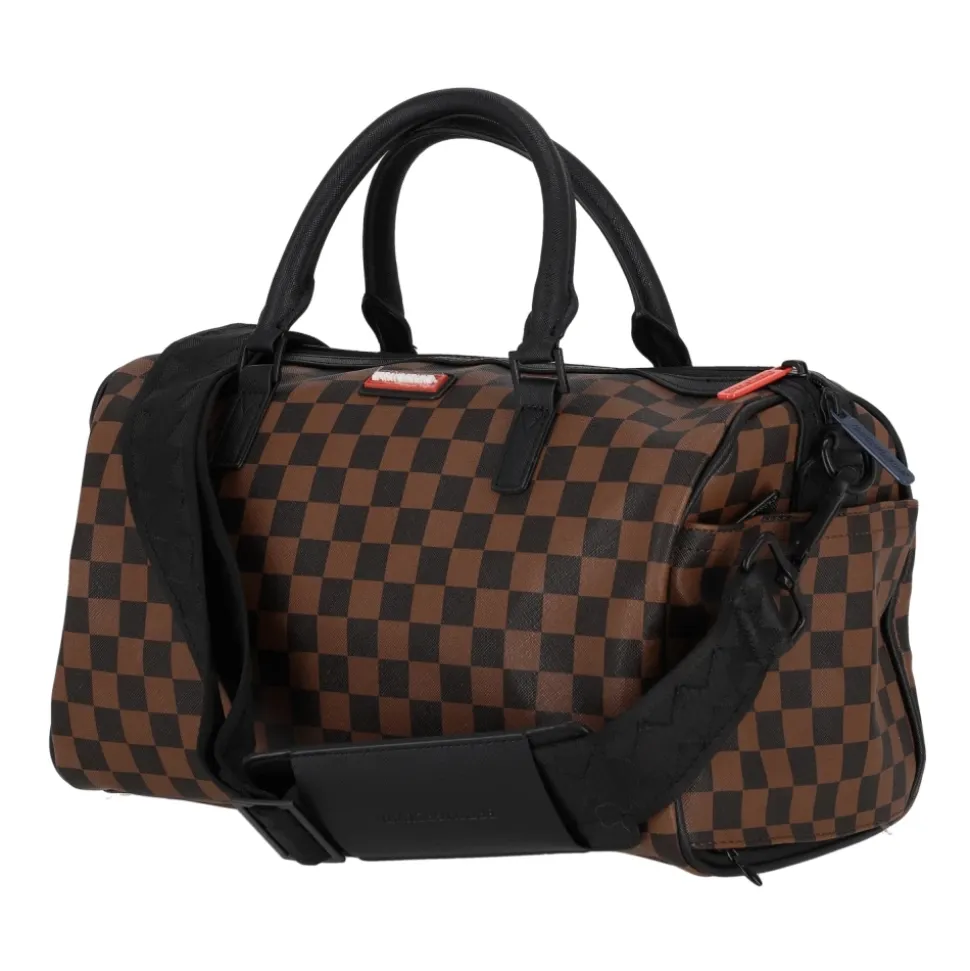 Mini Macchina Francese Borsone Marrone/Nero