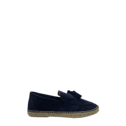 Mocassino con Nappe in Scamosciato