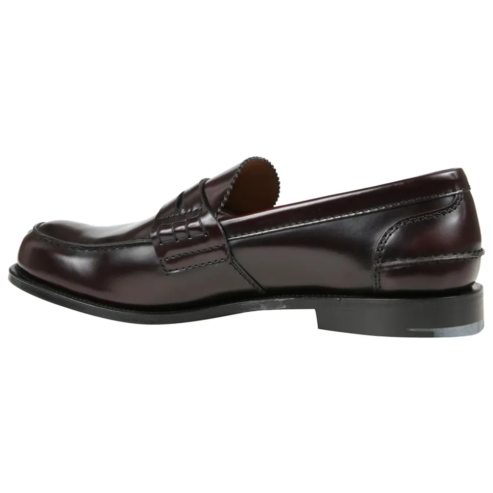 Mocassino in Pelle BURGUNDY (F0ADY