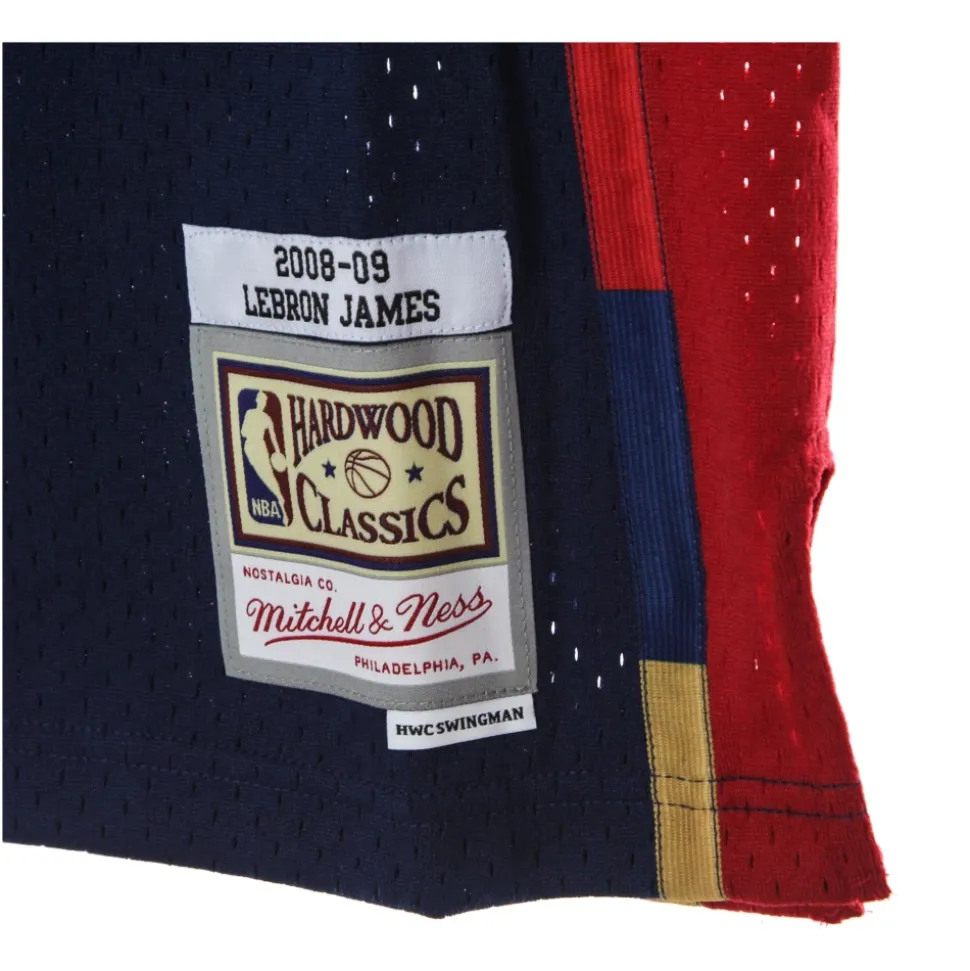 NBA Swingman Jersey Hardwood Classics No 23 LeBron James 2008-09